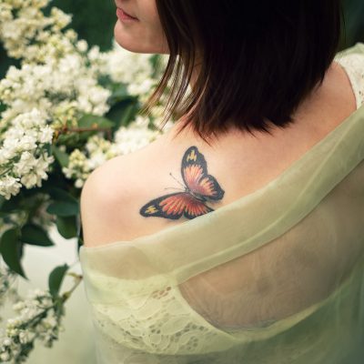 tatuaż motyl